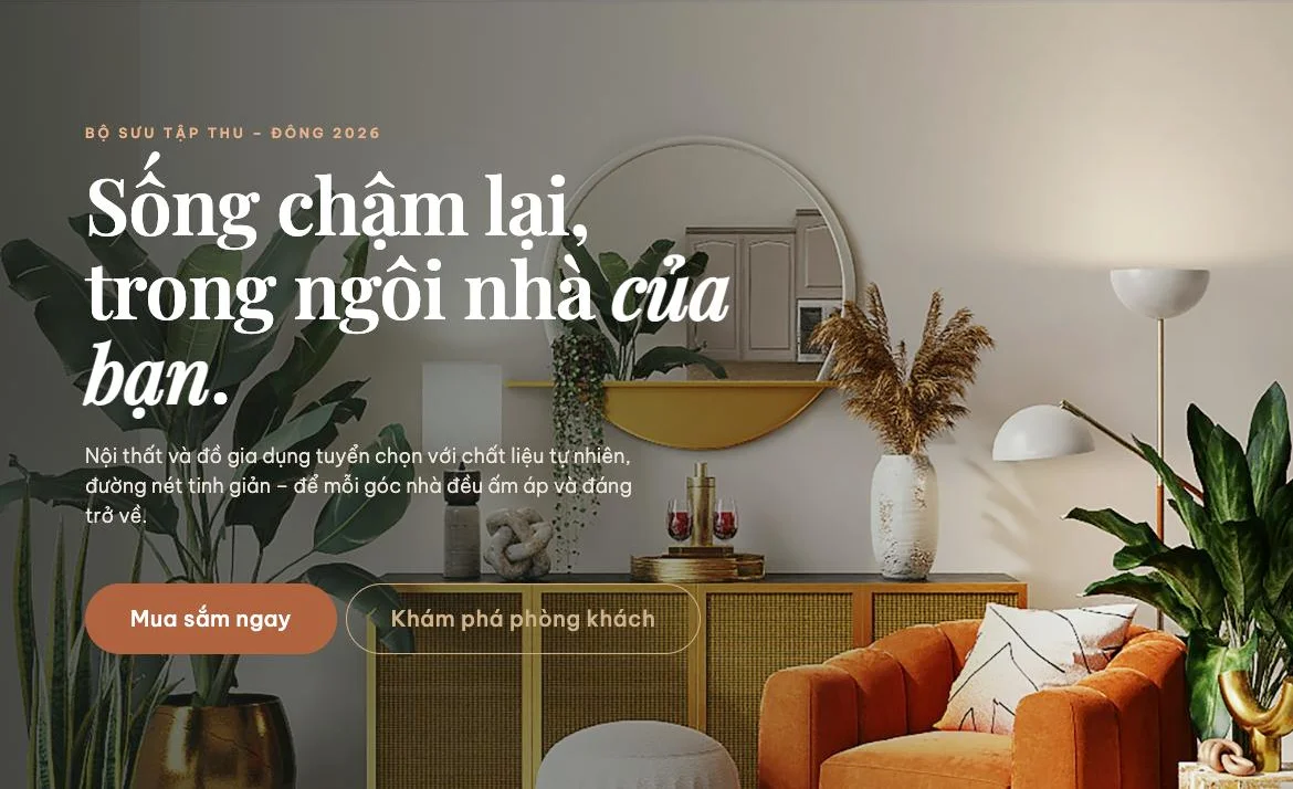 Mẫu website Bán lẻ – Hiên Nhà