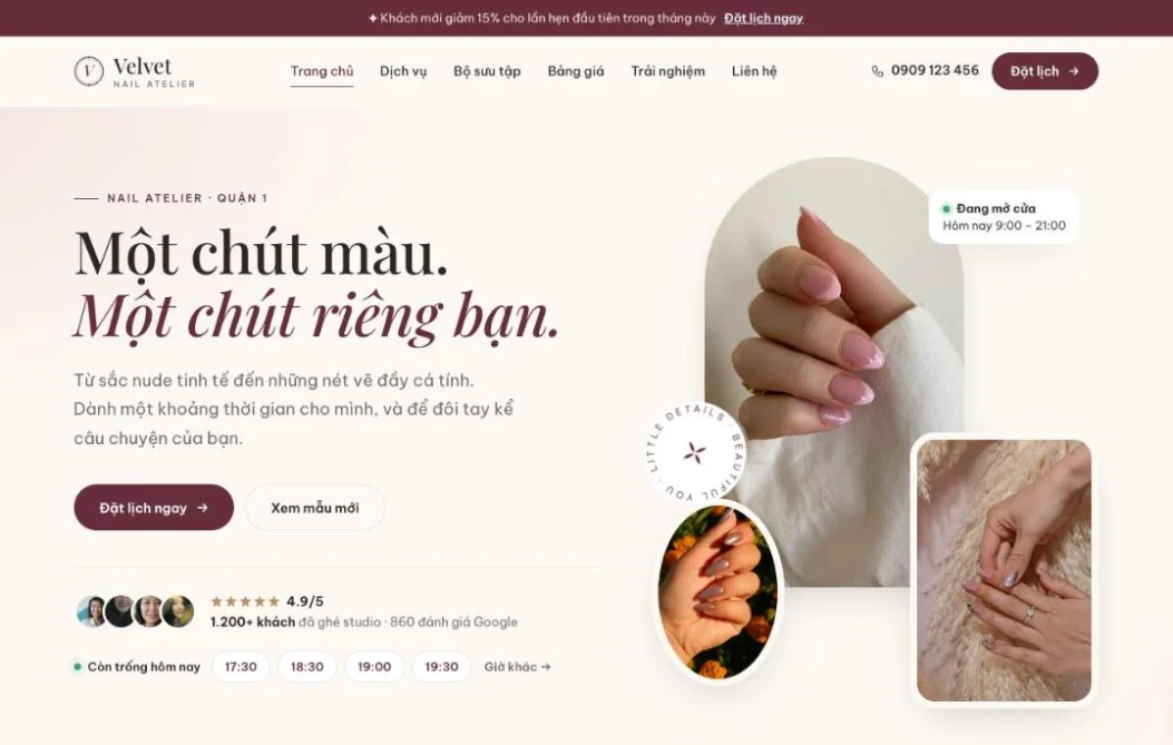 Demo Velvet Nail Atelier
